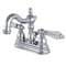 Kingston Brass KS1601WLL 4" Centerset Bathroom Faucet, Polished Chrome KS1601WLL - alternate 1